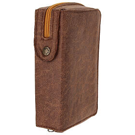 Liturgy of the Hours cover, brown bonded leather