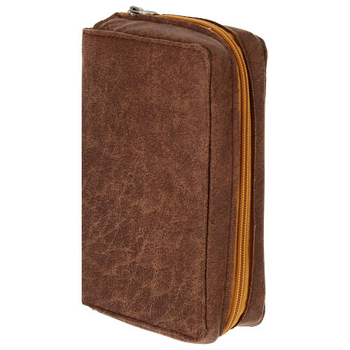 Liturgy of the Hours cover, brown bonded leather 3