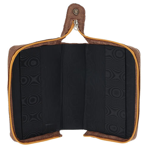 Liturgy of the Hours cover, brown bonded leather 4