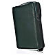 Liturgy of the Hours cover green bonded leather Holy Trinity s2