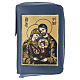 Cover Liturgy of the Hours blue bonded leather Holy Family image s1