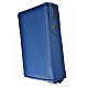Cover Liturgy of the Hours blue bonded leather Our Lady of Tenderness s2
