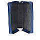 Cover Liturgy of the Hours blue bonded leather Divine Mercy s3