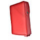 Breviary cover red leather Our Lady of Kiko s2