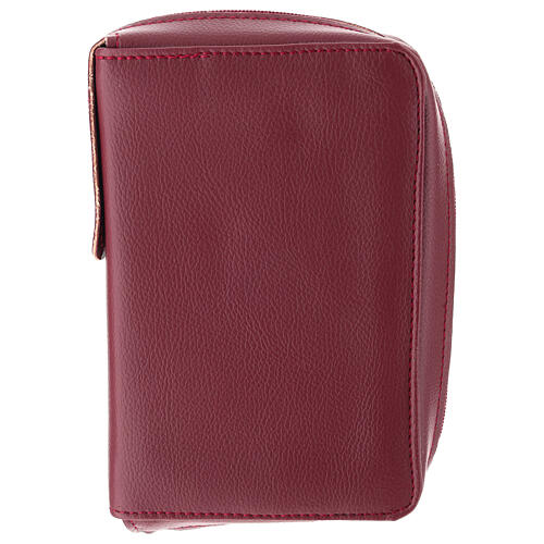 LIturgy of the Hours cover in red leather 1