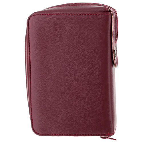 LIturgy of the Hours cover in red leather 4