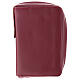 LIturgy of the Hours cover in red leather s1