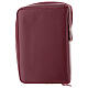 LIturgy of the Hours cover in red leather s4