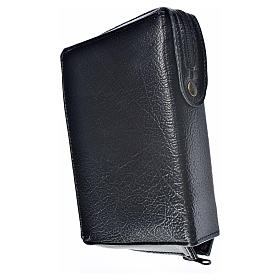 Ordinary Time III cover in black leather imitation with image of the Holy Trinity