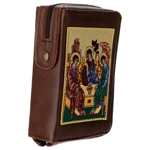 Ordinary time III cover in beige leather with image of the Holy Trinity 2