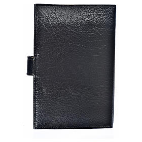 Ordinary Time III cover in black leather imitation with image of the Trinity
