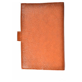 Ordinary time III cover in brown leather imitation with Trinity image