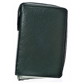 Morning & Evening prayer cover, green bonded leather