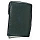 Morning & Evening prayer cover, green bonded leather s1