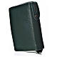 Morning & Evening prayer cover, green bonded leather s2