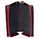 Morning & Evening prayer cover, burgundy bonded leather with image of the Christ Pantocrator s3