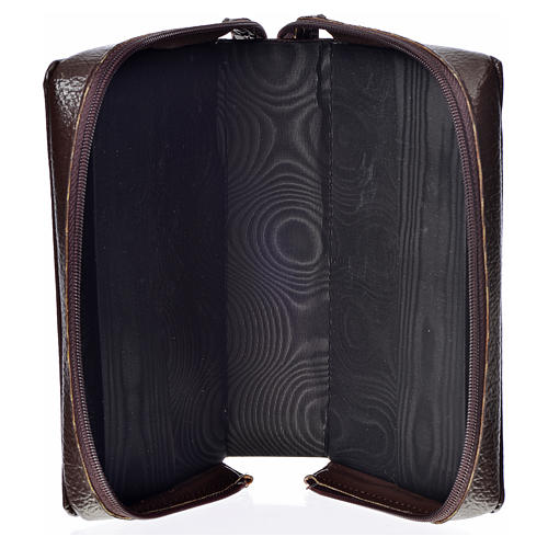 Morning & Evening prayer cover in bonded leather with image of Our Lady and Baby Jesus 3