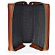 Morning & Evening prayer cover brown bonded leather with Divine Mercy s3