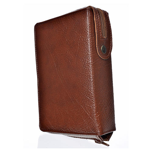 Morning & Evening prayer cover bonded leather with Holy Family of Kiko 2