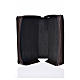 Morning & Evening prayer cover dark brown bonded leather with Holy Family s3