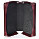 Cover Morning & Evening prayer burgundy bonded leather with Holy Family s3