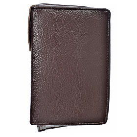 Cover Morning & Evening prayer in dark brown bonded leather