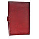 Burgundy leather imitation Morning and Evening prayer cover s2
