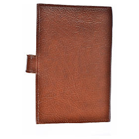 Morning and Evening prayer cover in leather imitation with image of Mary Queen of the Third Millennium
