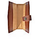Cover for Morning and Evening prayer in beige leather imitation s3