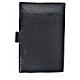 Morning and Evening prayer cover with Trinity image in black leather imitation s2