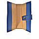 Morning and Evening prayer cover in blue leather imitation with Trinity image s3