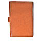 Morning and Evening prayer cover in brown leather imitation with image of the Holy Family s2