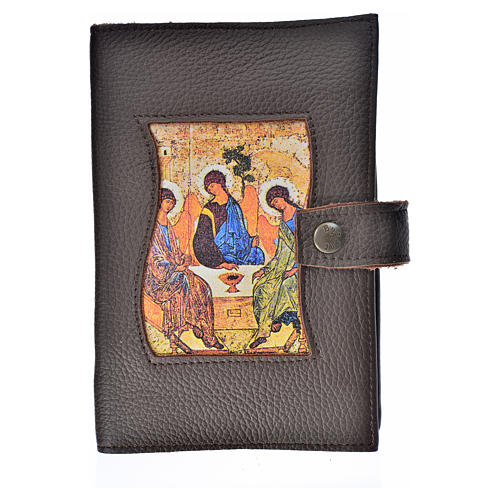 Morning and Evening Prayer cover in leather imitation with Trinity image 1