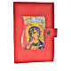 Morning and Evening Prayer cover in leather imitation with image of Mary Queen of the Third Millennium s1