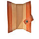 Morning and Evening Prayer cover with Trinity image in brown leather imitation s3