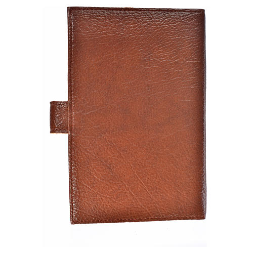 Morning and Evening Prayer cover with image of the Holy Family in leather imitation with automatic button 2