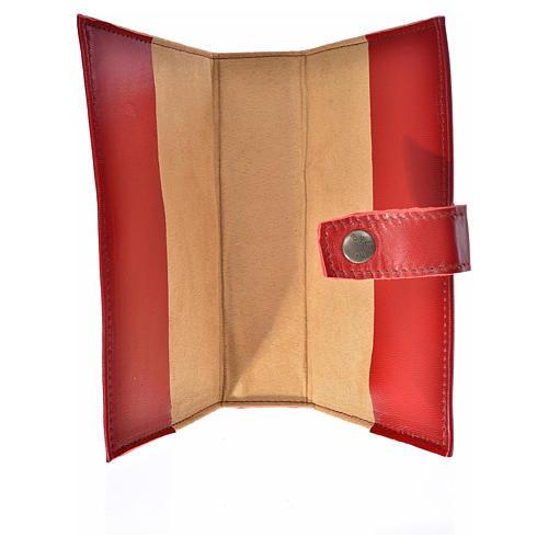 Trinity Morning and Evening prayer cover in burgundy leather 3