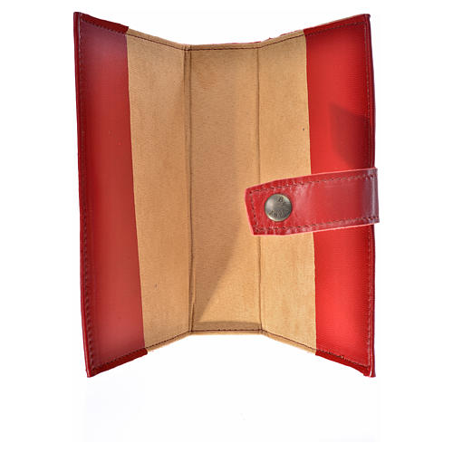 Morning and Evening Prayer cover red leather Our Lady of Kiko 3