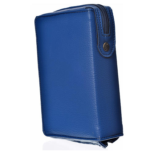 Daily prayer cover, light blue bonded leather 2