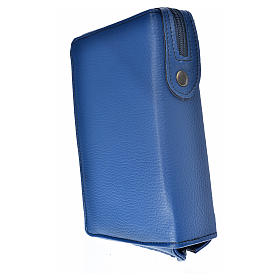 Cover Daily prayer blue bonded leather Divine Mercy