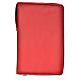 Daily prayer cover in red leather s1