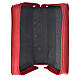 Daily prayer cover in red leather s3