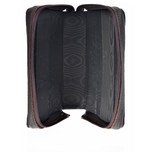 Holy Trinity cover for Daily Prayer in beige leather 3