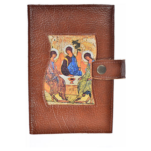Daily Prayer cover in bonded leather, Holy Trinity 1