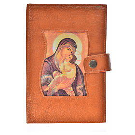 Cover in bonded leather for Daily Prayer, Mother of Tenderness