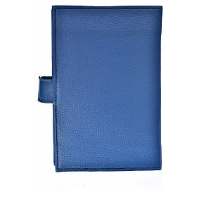Daily Prayer cover in blue bonded leather, Madonna
