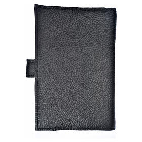 Daily Prayer cover in black bonded leather, Christ Pantocrator