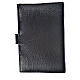Daily Prayer cover in black bonded leather, Mother of Tenderness s2