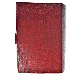 Daily Prayer cover in bonded leather with snap fastener, Mother of God