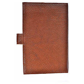Daily Prayer cover in bonded leather with snap fastener, Holy Family